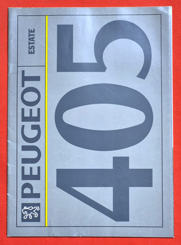 1991 peugeot 405 - peugeot, estate