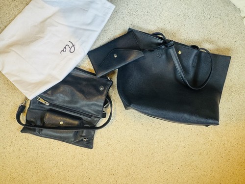 Pierre style navy blue - pierre, tote