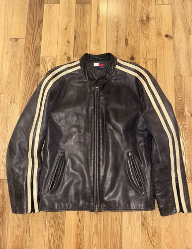 Tommy hilfiger black leather - tommy,