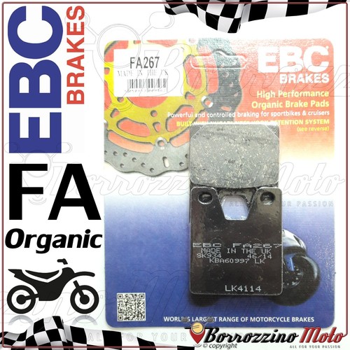 Brake pads rear - rear, ebc