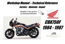 Honda cbx750f cbx750 - honda,