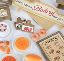 Sylvanian Bakery Spares. sign cakes shelf - Vintage accessories Calico Critters
