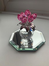 Swarovski Crystal Pink Tulips