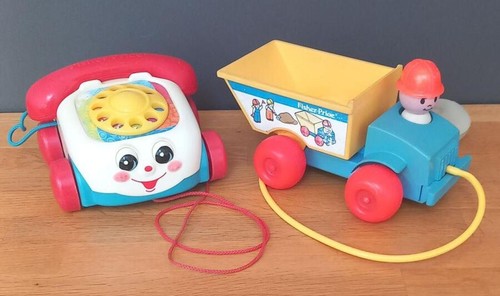 Vintage fisher price pull toy - vintage,