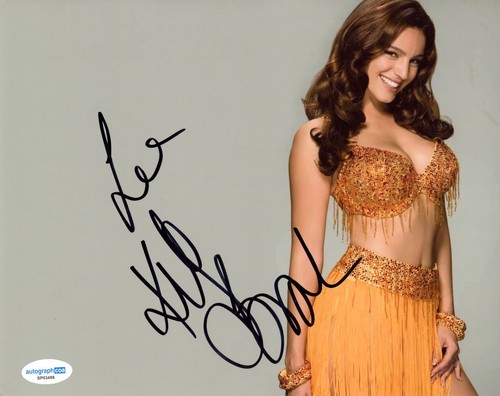 Kelly brook sexy autographed - brook,