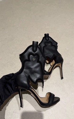 Dsquared2 black leather - black,