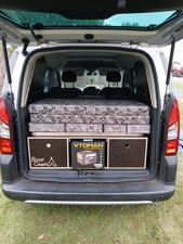 Micro Camper Jump Boot Kitchen with Power Station (Similar Amdro, Campal)