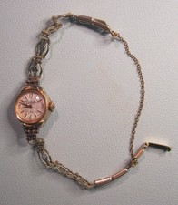 VINTAGE EVERITE LADIES MECHANICAL WATCH  1/10 12CT ROLLED GOLD - Box and Working