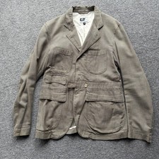 Engineered Garments cotton check jacket men's size S