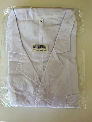 White cotton lab coat - lab,