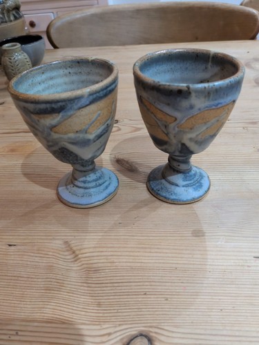 Edinbane pottery goblets - pottery,