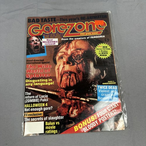 Vintage gorezone mag - gorezone,