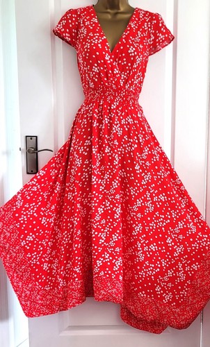 Monsoon size red white spot - monsoon,
