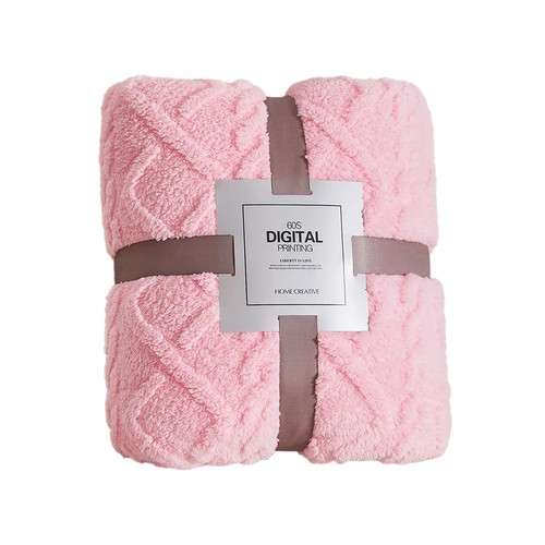 New pink throw blanket soft - throw,