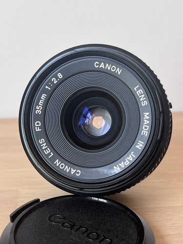 Canon 35mm 8 lens - canon, with