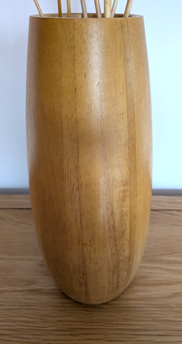 Wooden vase for artificial - vase,