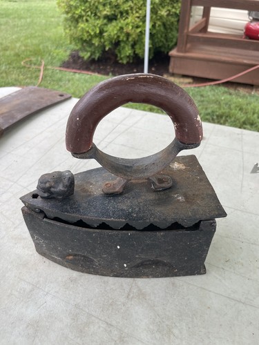 Rare antique primitive coal - rare,
