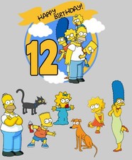 Card The Simpsons Card Cake