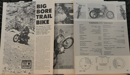 1969 yamaha ct1 175 - yamaha,