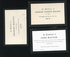 Lot of 3 Walton Family