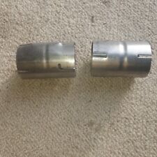 2x63mm 2" 1/2 Exhaust Repair Pipe Tube Connector Joiner Sleeve Clamp or weld On
