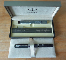 Parker 5th Gen. Ingenuity Pen - Black Rubber C/T - Large Size - Original Box