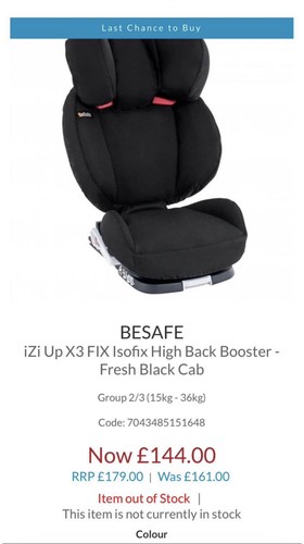 Besafe izi high - besafe, back