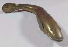 Antique Brass Large Articulating Fish