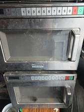 2 x Commercial Oven Microwave Panasonic NE-1856 Catering spares etc (Read Notes)