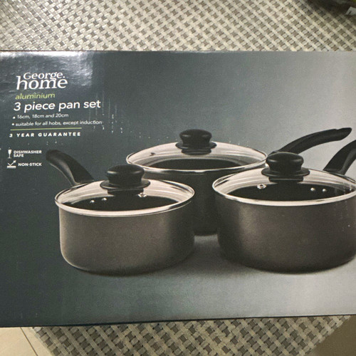 George home aluminium 3pc - home,