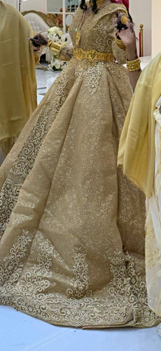 Gold lace ball - ball, wedding