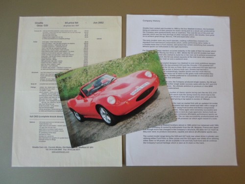 Ginetta g27 orig c2002 mkt - ginetta,