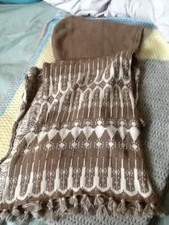 Psylo London tribal hooded scarf wrap