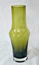 Gorgeous large Scandinavian glass vase, Circa mid century modern design
