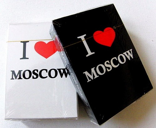 Russian playing cards deck - russian, 54