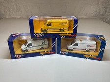 Corgi Ford Transit Van Trio - AA, RAC and UNICHEM - boxed and mint from 1980s