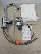 GROHE Concetto Single Lever Basin Mixer, L-Size, Swivel Spout, Pop-Up Waste Set.