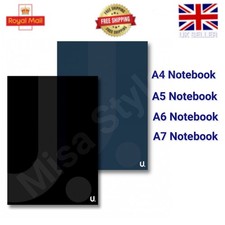 A4 A5 A6 A7 HARDBACK NOTEBOOK LINED JOURNAL PLANNER BOOK RULED PAD WRITING DIARY
