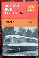 1963 British Bus Fleets RIBBLE, 8th edn. Ian Allan, with foldout map, UNMARKED
