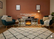 Luxury 214cm Mirrored Electric