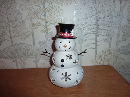 Partylite snowman tealight - partylite,