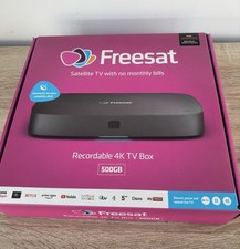 Arris Freesat UHD-4X 500 4K Ultra HD Digital Satellite TV Recorder 500 GB