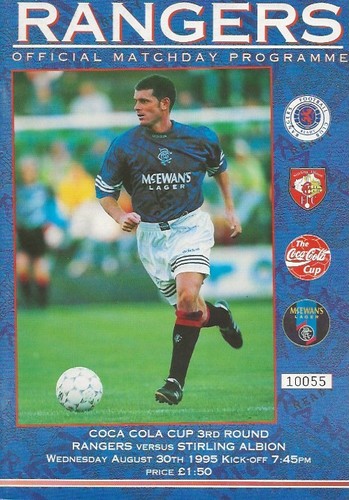 Rangers stirling albion - rangers, v