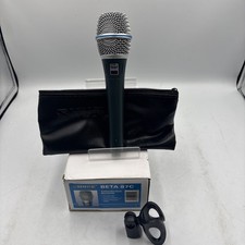 Shure Beta 87c  Condenser Vocal Microphone - Silver Sal