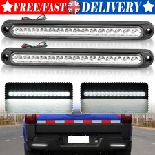 2X White 10" 15 LED Tail Light