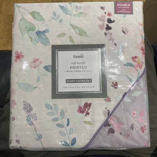 Dunelm floral duvet cover - floral,