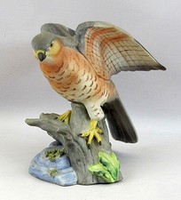Vintage Maruri House Sparrow Figurine  Hand-Painted 6" (15cm)