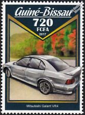 MITSUBISHI GALANT VR-4 (Viscous Realtime 4WD) Car Stamp (2017 Guinea-Bissau)