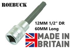 Allen Hex Socket Bit Key 12mm