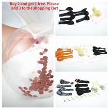 5 inch Sequin  Balloon Cake Topper Bride Birthday Wedding Engaged Mini Decorate